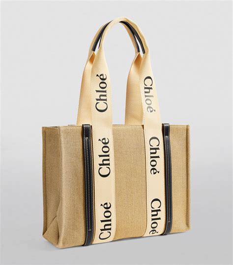 chloe blue tote bag|chloe woody medium tote bag.